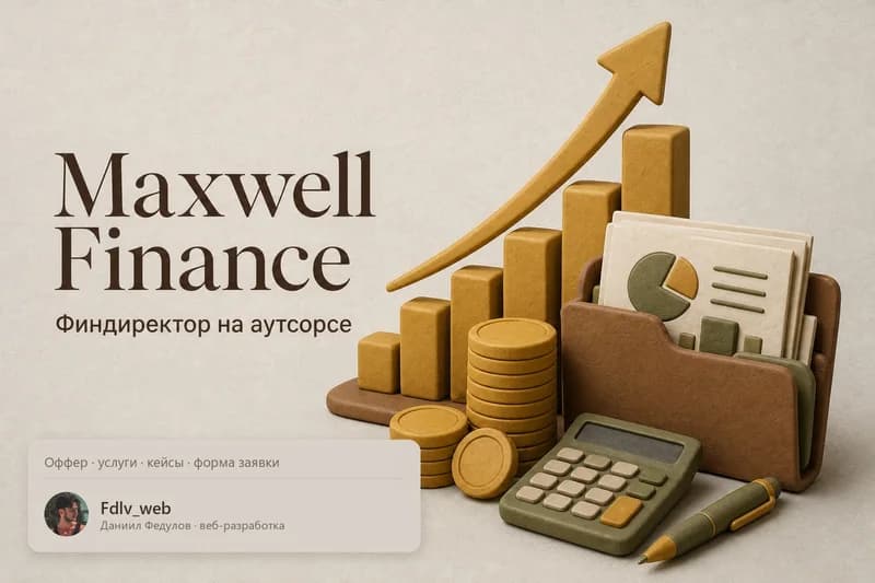 Maxwell Finance — сайт