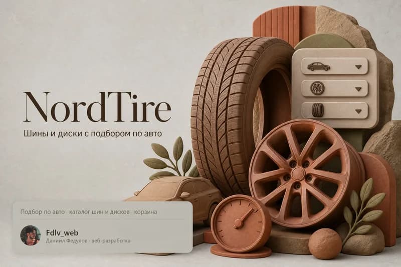 NordTire — сайт